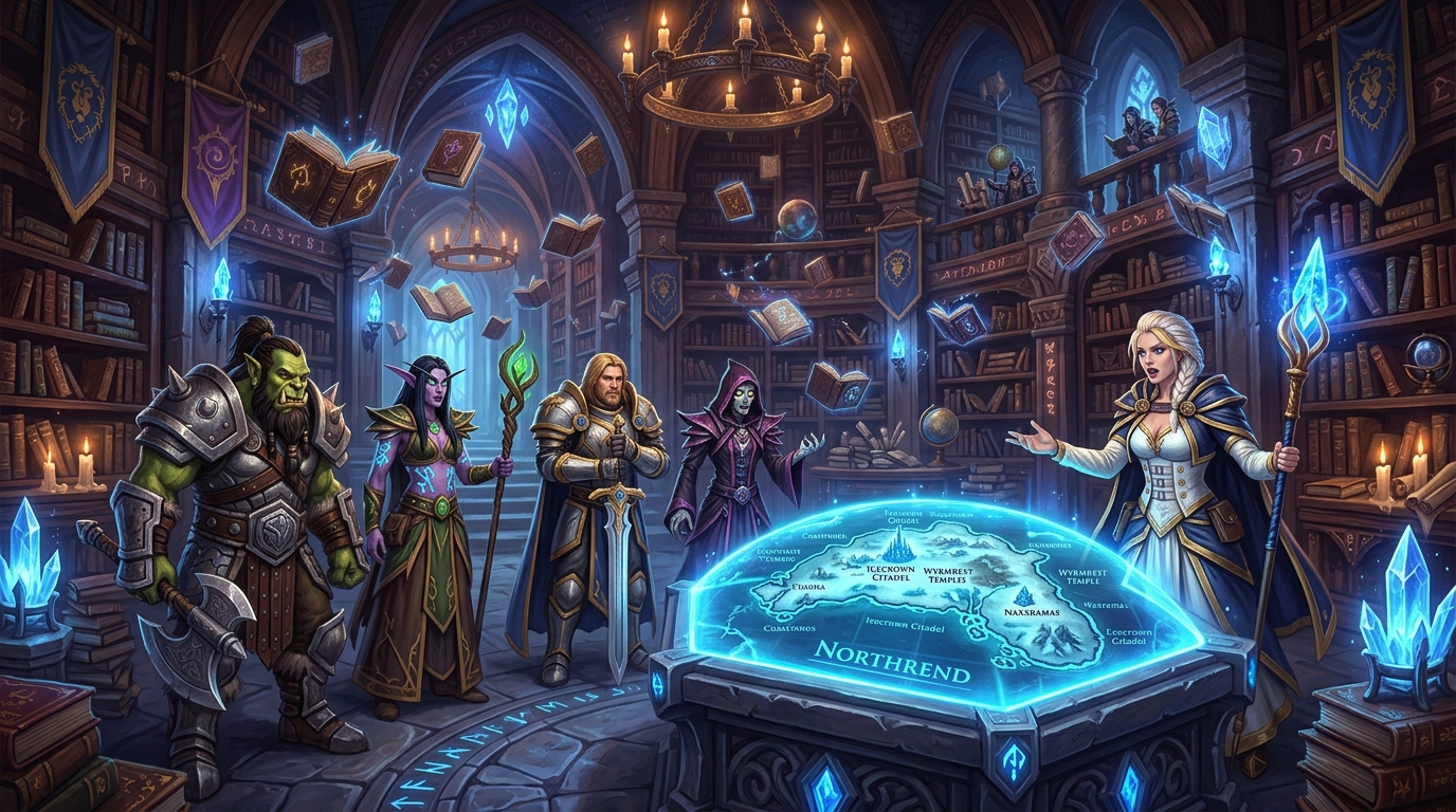 Consejo Estratégico de Lady Jaina en Dalaran